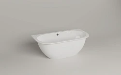 Ванна из искусственного камня ESSE OLKHON 160х85 EOLK1600 белая глянцевая