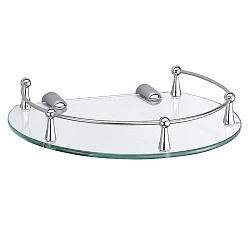 Полка Wasserkraft K-566 с ограничителем, хром