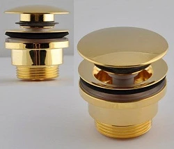 Донный клапан Remer RR 905 CCR золото