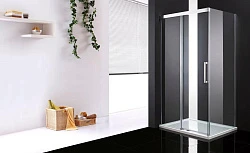 Душевой уголок Cezares Premier Soft 130x100см PREMIER-SOFT-W-AH-1-130/100-C-Cr-IV хром, прозрачное