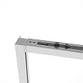 Душевая дверь в нишу Vincea Slim Soft 110см VDS-1SS110CL профиль хром, стекло прозрачное