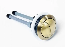 Кнопка арматуры бачка Cezares ROYAL PALACE CZR-BTN-38-G золото