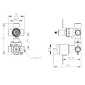 Скрытая часть Bravat Built-in D969C-A-RUS