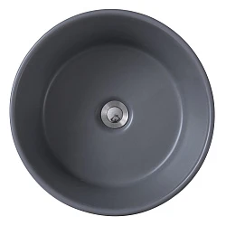 Раковина накладная Avimano Emotion 1243013 серая матовая