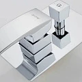 Душевой комплект Gappo Jacob G7107 с внутренней частью, хром