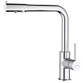 Смеситель для кухни Aquatek Европа AQ1386CR с краном для питьевой воды, хром