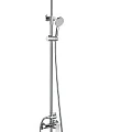 Душевая стойка ABBER Weiss Insel AF8014 с изливом, хром
