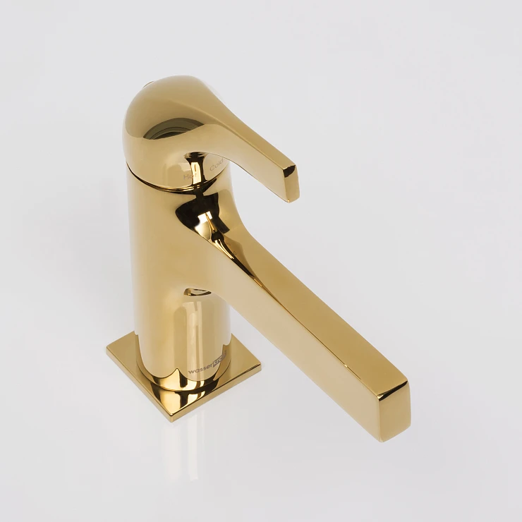 Смеситель для раковины Wasserkraft Sauer 7103 золото