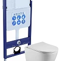 Унитаз Set Aquatek Бетта AQ1253W-00 + инсталляция Aquatek Standard INS-0000012