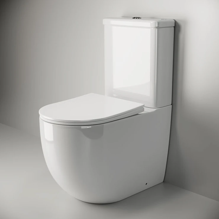 Бачок для унитаза Ceramica Nova Mia CN1801-T белый глянец