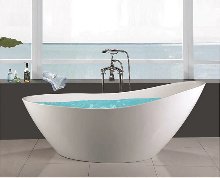 Акриловая ванна ESBANO London 180x80 ESVALONDW белая глянцевая