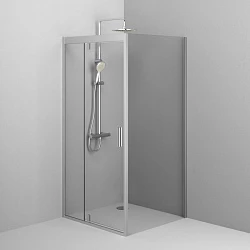 Душевой уголок AM.PM Gem 90x90см W90G-404-090MT профиль хром, стекло прозрачное