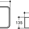 Раковина накладная Comforty T-Y9378 белая глянцевая