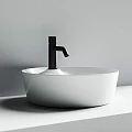 Раковина накладная Ceramica Nova Element CN6014 белая глянцевая