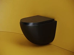 Унитаз подвесной Ceramica Nova Vogue CN4008TMB черный матовый