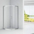Душевой уголок Cezares Eco 80x80см ECO-A-2-80-C-Cr профиль хром, стекло прозрачное