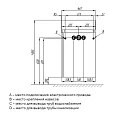 Тумба под раковину Aquaton Бэлла 46 1A221501BBAZ0 белая джарра