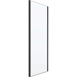 Боковая панель RGW Z-050-2B 110см 352205211-14 профиль черный, стекло прозрачное