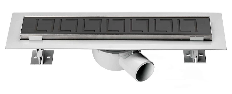 Душевой лоток Vincea Say Optima 70 SAY.601.70.B.M.S.BLOK черный матовый / хром