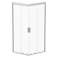 Душевой уголок Damixa Skyline 90х90см DX35WG-403-090MT профиль хром, стекло прозрачное