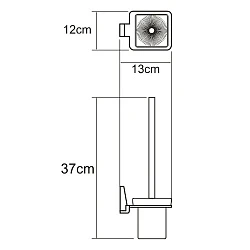 Ершик Wasserkraft Abens K-3227 черный матовый