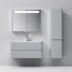 Шкаф-пенал AM.PM Sensation 40см M30CHR0406FG серый шелк