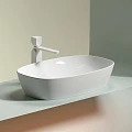 Раковина накладная Ceramica nova Element 600*380*138мм CN6049 белая глянец