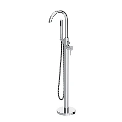 Напольный смеситель для ванны с душем Damixa Scandinavian Pure 365000000 хром