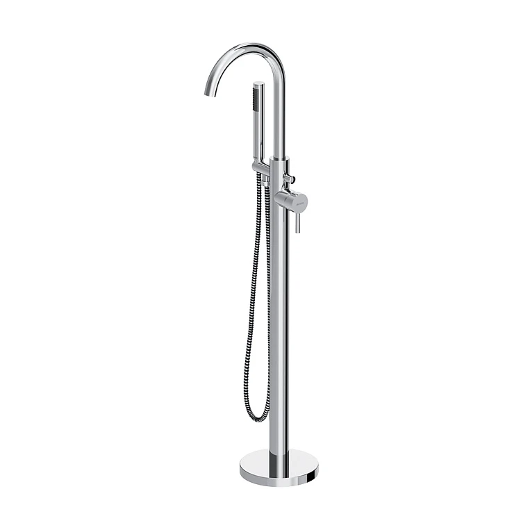 Напольный смеситель для ванны с душем Damixa Scandinavian Pure 365000000 хром