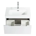 Тумба под раковину BelBagno Etna 50 ETNA39-500/390-2C-SO-BL-P белая глянцевая