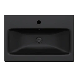 Раковина встраиваемая AM.PM Gem 60см M90WCC0602BM черная матовая