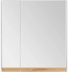 Зеркало-шкаф STWORKI Стокгольм 80 1A227402SG010 белый / светлое дерево