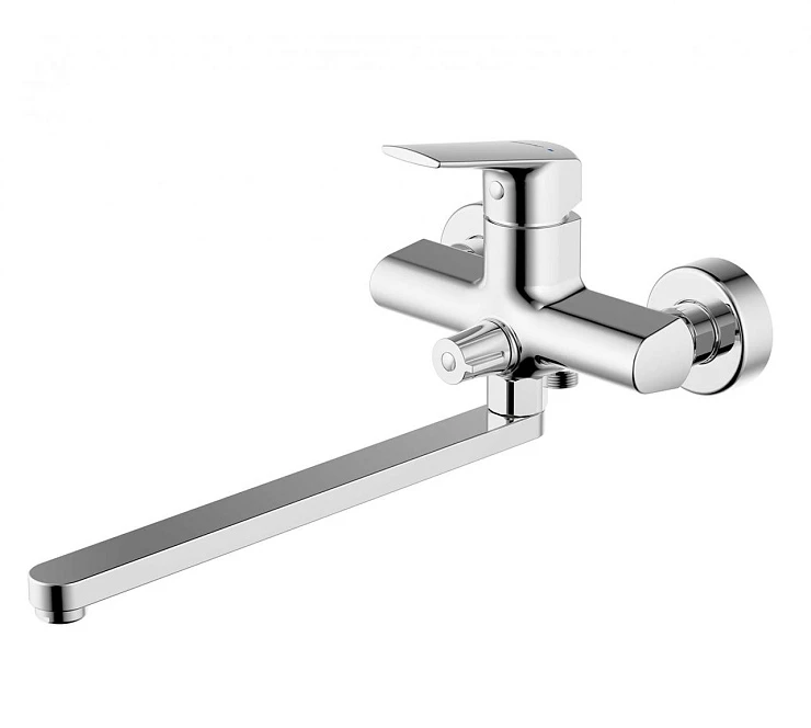 Смеситель для ванны с душем Bravat REAL F6121179CP-01L хром