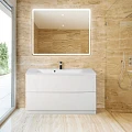 Тумба под раковину BelBagno Marino 100 MARINO-1000-2C-PIA-BL-P белая глянцевая