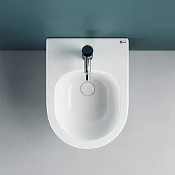 Биде подвесное Ceramica Nova Moments CN3004 белый глянец
