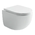Унитаз подвесной Ceramica Nova UP CN4007 белый глянец