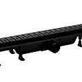 Душевой лоток Plastbrno Design 6 85 SZA6850 черный