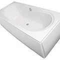 Акриловая ванна Vagnerplast Briana 180x80 VPBA180BRI2X-04 белая глянцевая