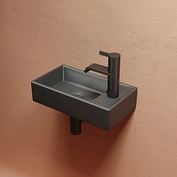Раковина подвесная Ceramica Nova Element CN6051LMDH темный антрацит матовый
