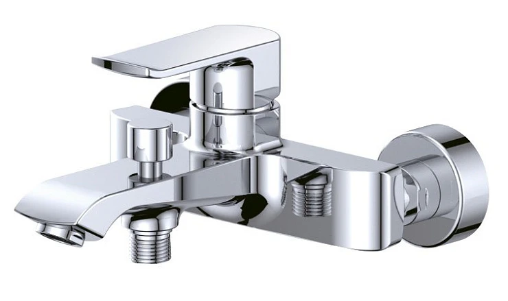 Смеситель для ванны с душем BelBagno DISCO DIS-VASM-CRM хром