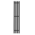 Полотенцесушитель электрический Bonna Asteria 1200x180 BNP-EI4F-dt12018B черный матовый