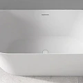 Акриловая ванна ABBER 150x78 AB9258-1.5 R белая глянцевая