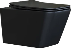Унитаз подвесной Ceramica Nova Metric CN3007MB черный матовый
