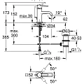 Смеситель для раковины Grohe Allure 32757000 хром