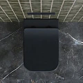 Унитаз подвесной Ceramica Nova Metric CN3007MB черный матовый
