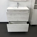 Тумба с раковиной Comforty Верона 75 00004137102CF дуб белый