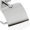 Держатель туалетной бумаги с крышкой Bemeta 132112012  хром