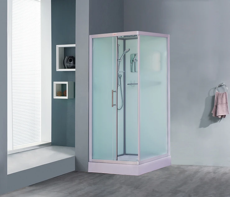 Душевая кабина ESBANO CKR 100х80см ESKB108CKR профиль хром