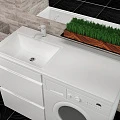 Встраиваемая раковина Style Line Даллас 110см СС-00002387 белая