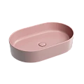 Раковина накладная Ceramica nova Element 600*380*122мм CN6048MP розовая матовая
